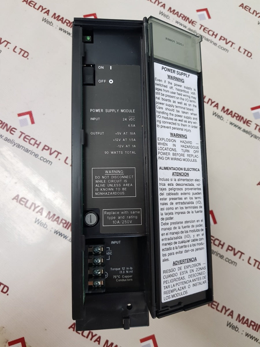 Ge fanuc series 90-70 ic697pwr724f programmable controller