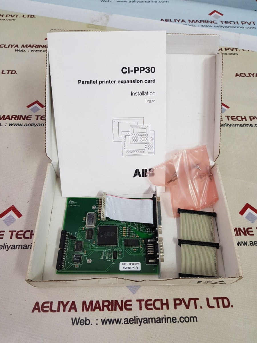 Abb ci-pp30 parallel printer expansion card  3bsc690115r1   