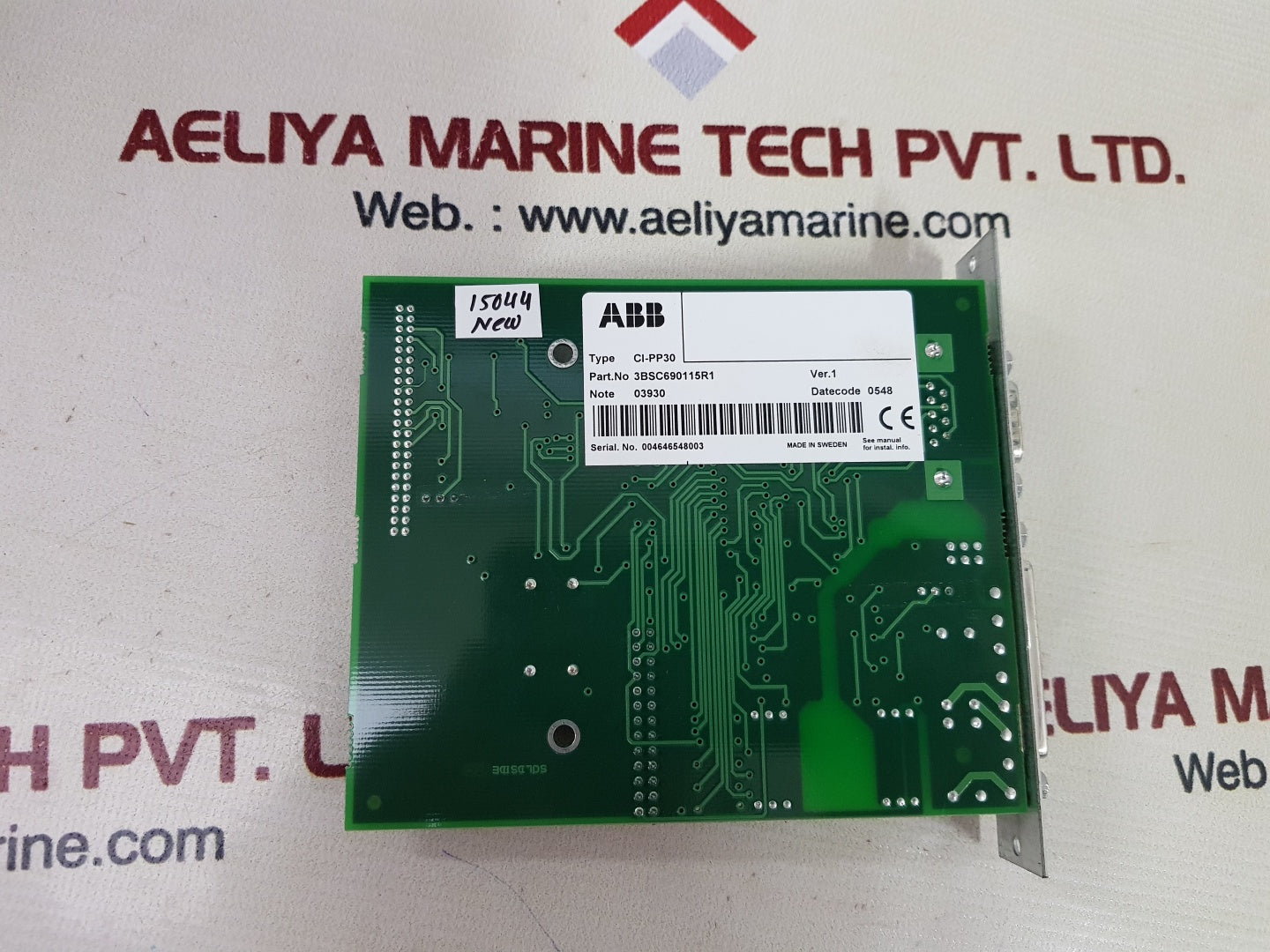 Abb ci-pp30 parallel printer expansion card  3bsc690115r1   