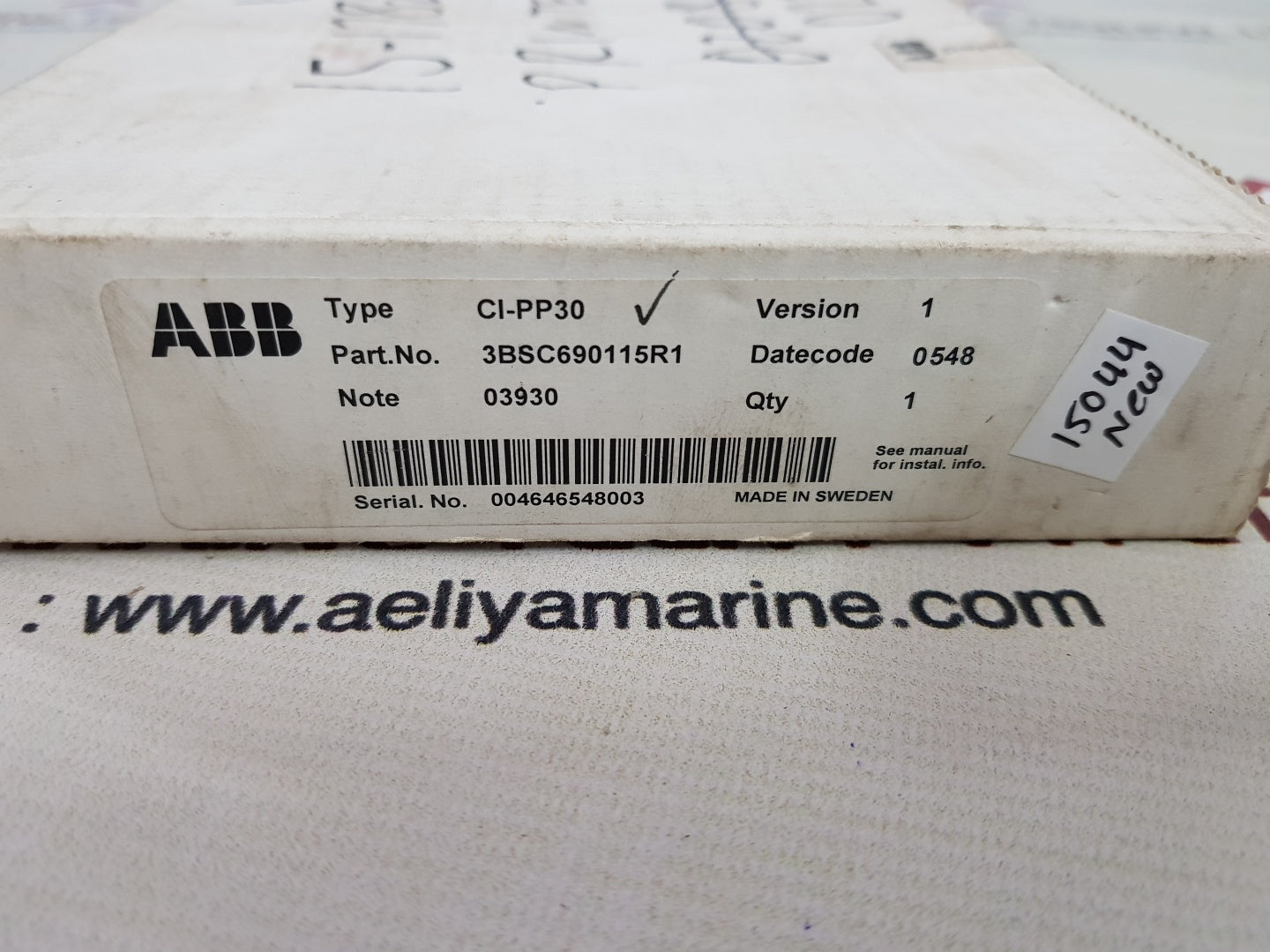 Abb ci-pp30 parallel printer expansion card  3bsc690115r1   