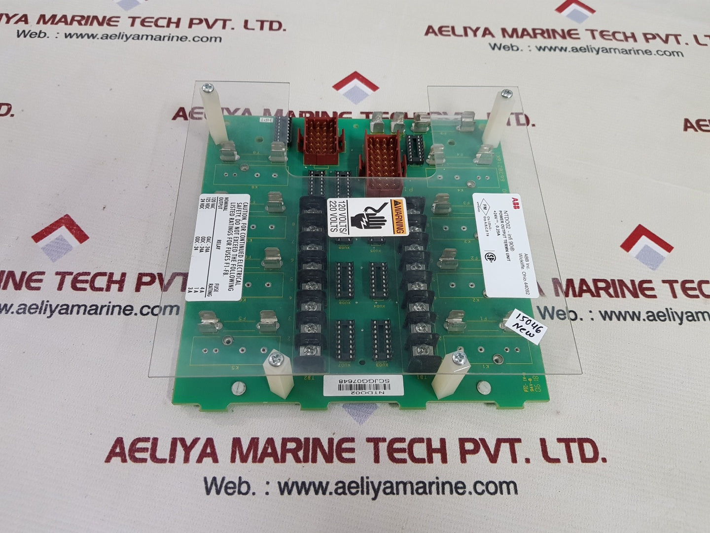 Abb ntdo02 power output termination unit