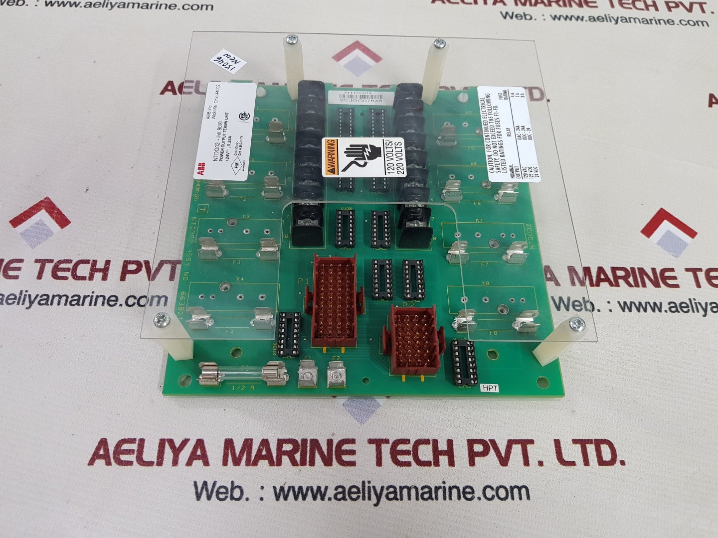 Abb ntdo02 power output termination unit