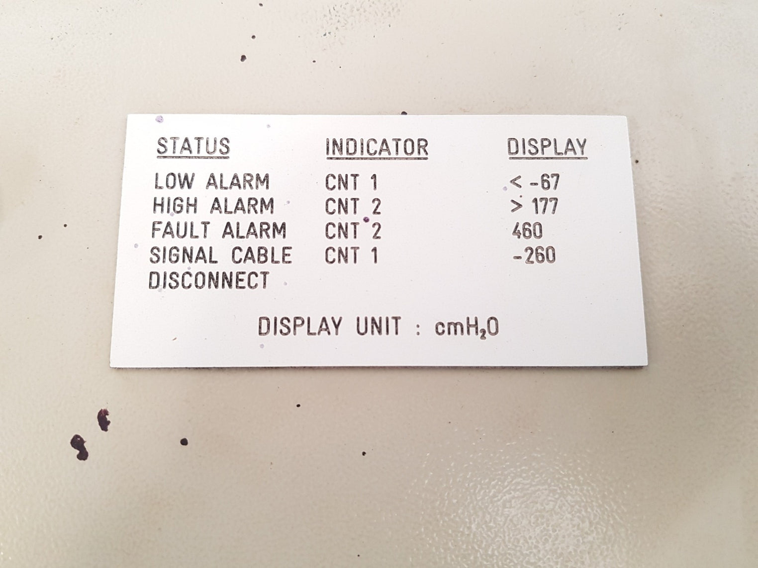 Modern automation cargo tank pressure monitor ctpm-9