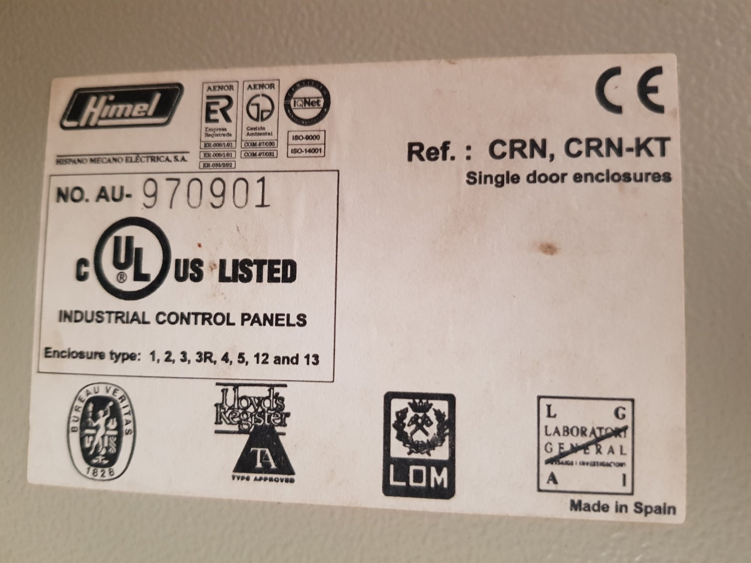 Modern automation cargo tank pressure monitor ctpm-9