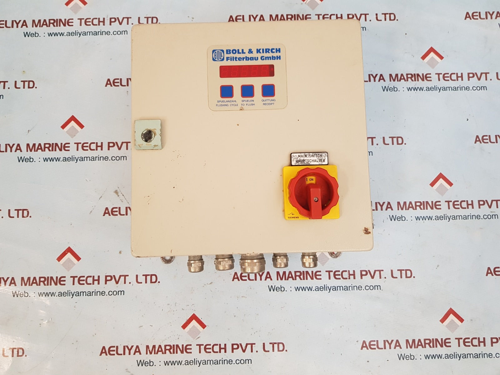 Boll & kirch 2100 bfilter control panel 6262114/002