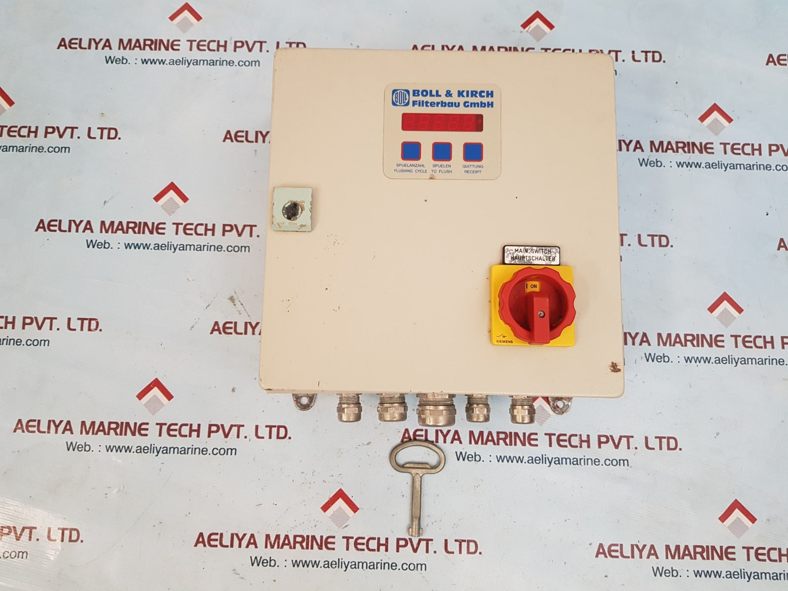 Boll & kirch 2100 bfilter control panel 6262114/002
