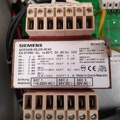 Boll & kirch 2100 bfilter control panel 6262114/002