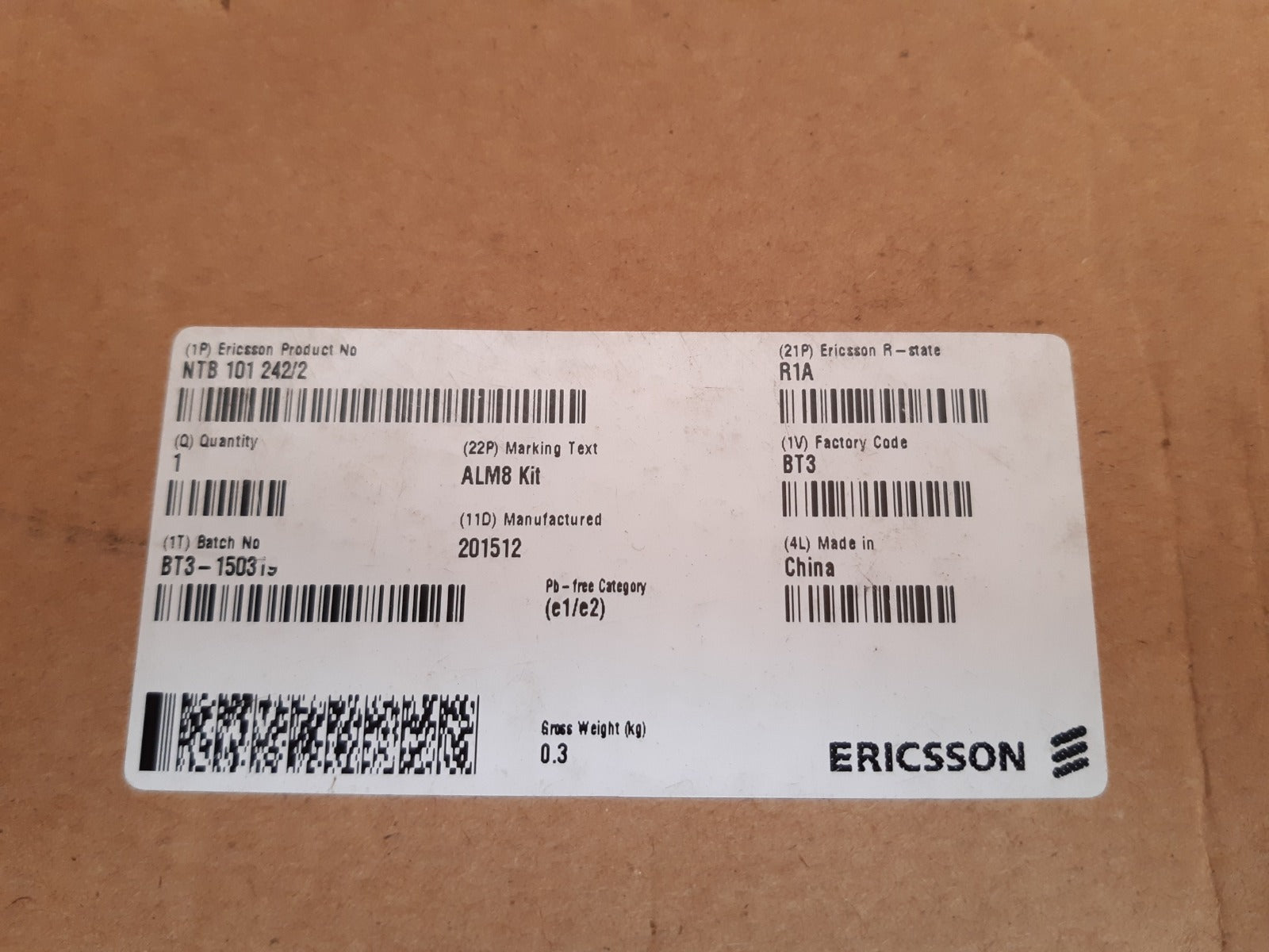 Ericsson ovp-alm8 external alarms module nfd30234/08 