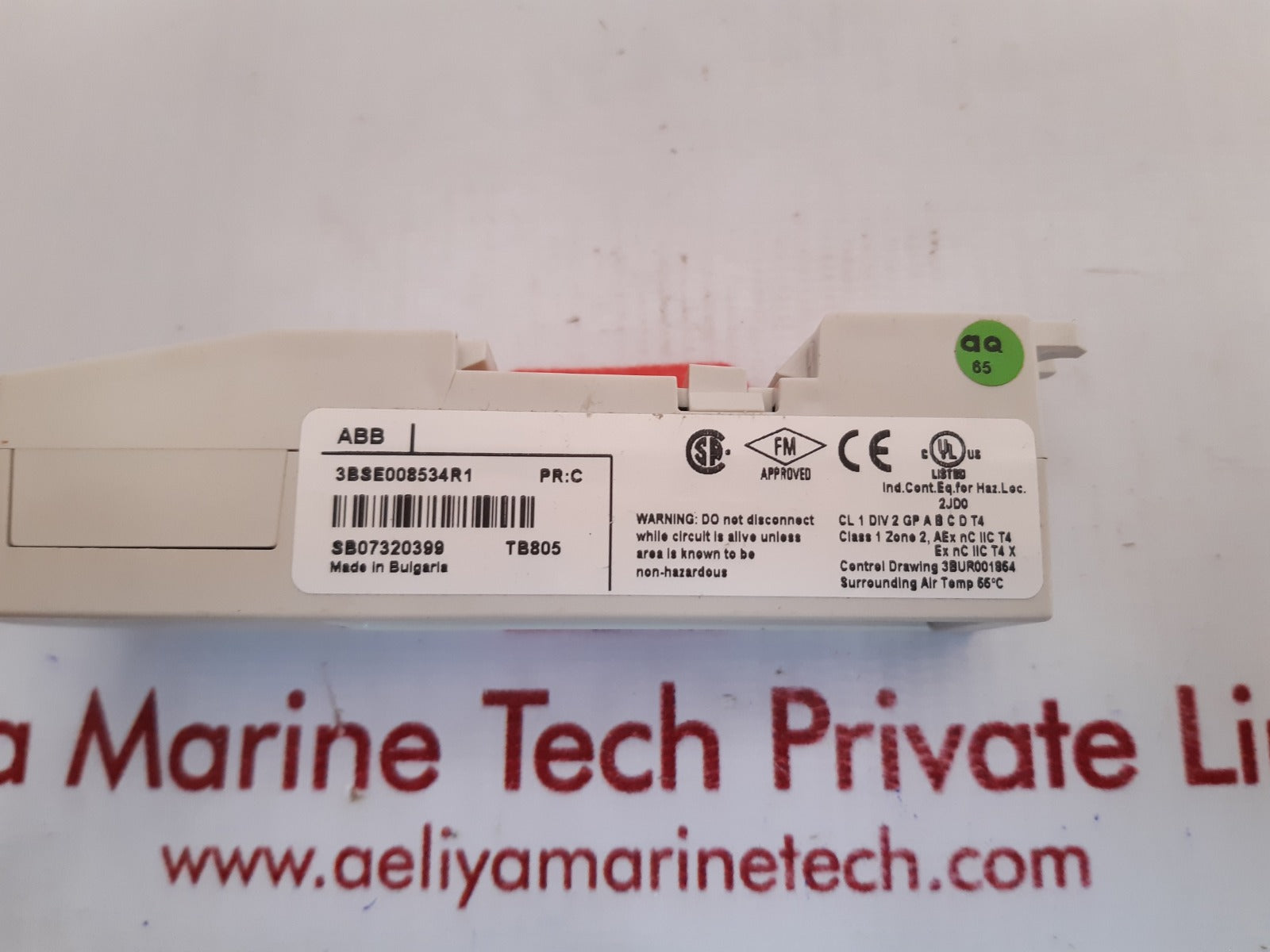 Abe R805 Abb tb805 3bse008534r1 cable adapter pr:c – Aeliya Marine Tech®