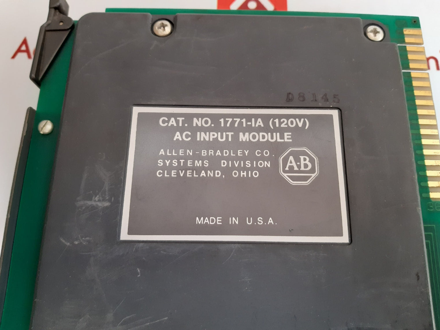 Allen-bradley 1771-ia input module 120v