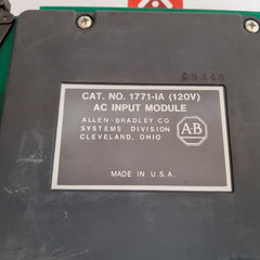 Allen-bradley 1771-ia input module 120v