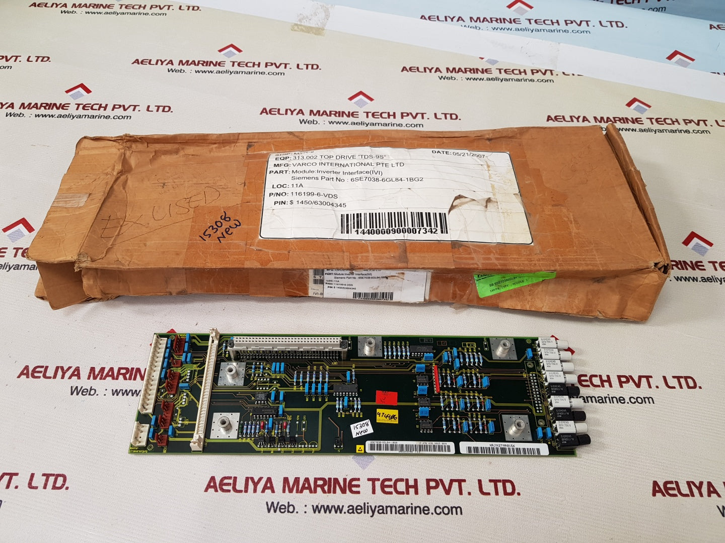 Siemens 6se7038-6gl84-1bg0 inverter interface board