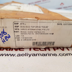 Siemens 6se7038-6gl84-1bg0 inverter interface board