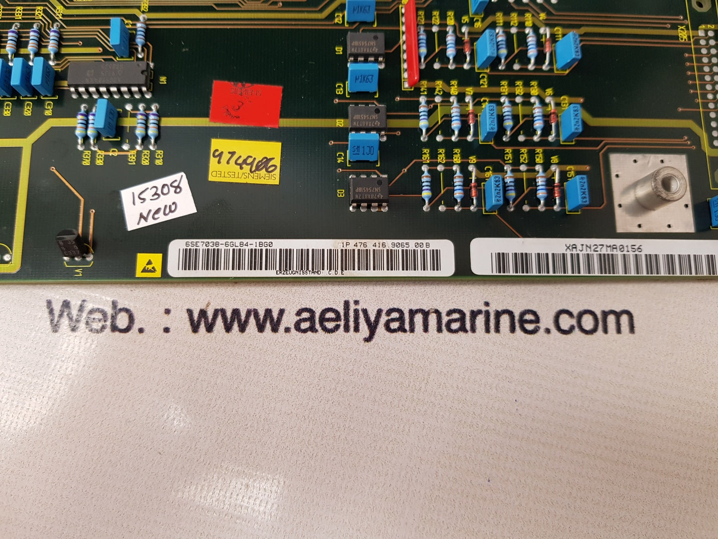 Siemens 6se7038-6gl84-1bg0 inverter interface board