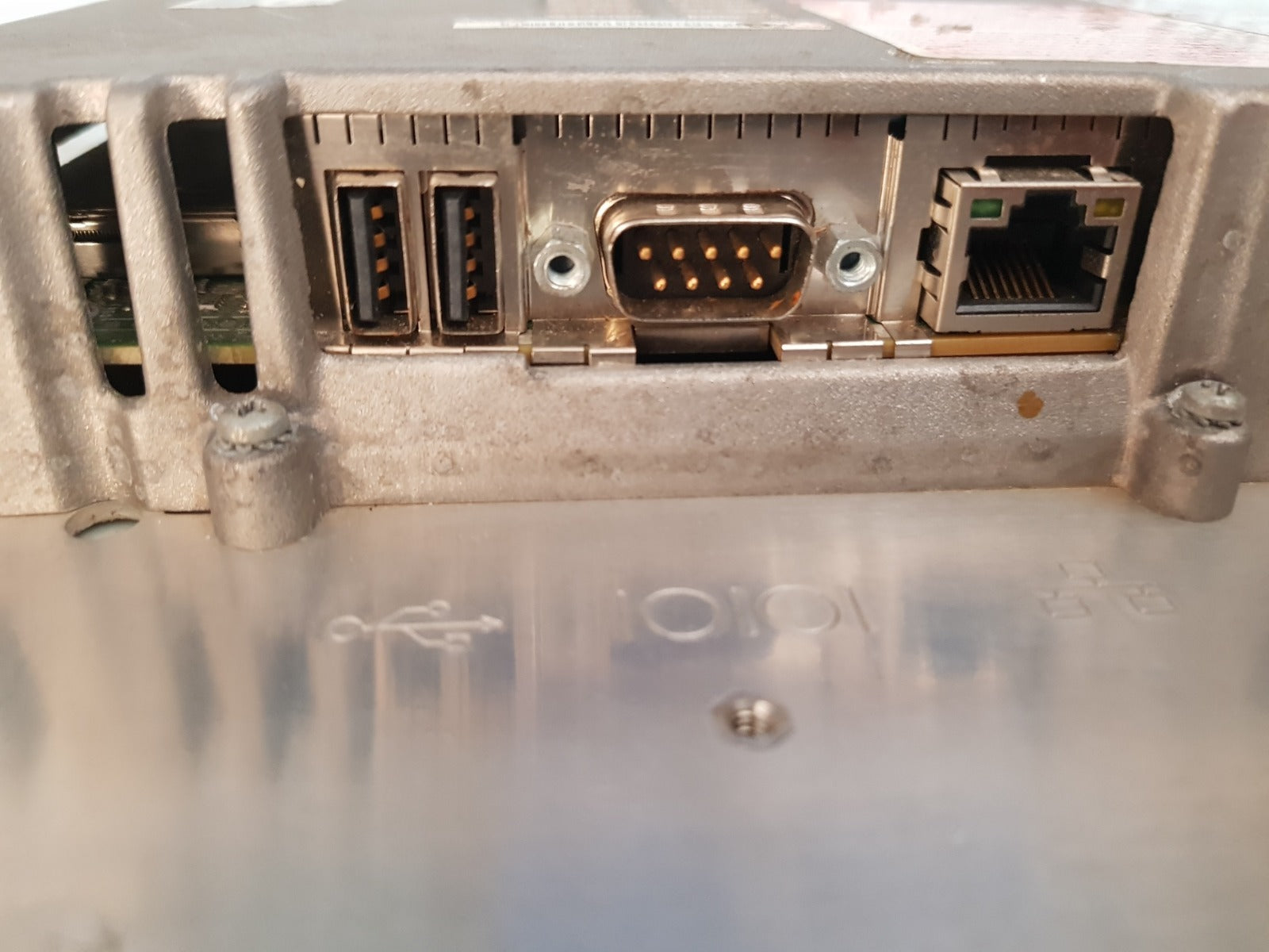 Allen Bradley Panelview Plus 1000 2711P-rdt10C Ser:B Display Module 2711P-rp1 Ser:G