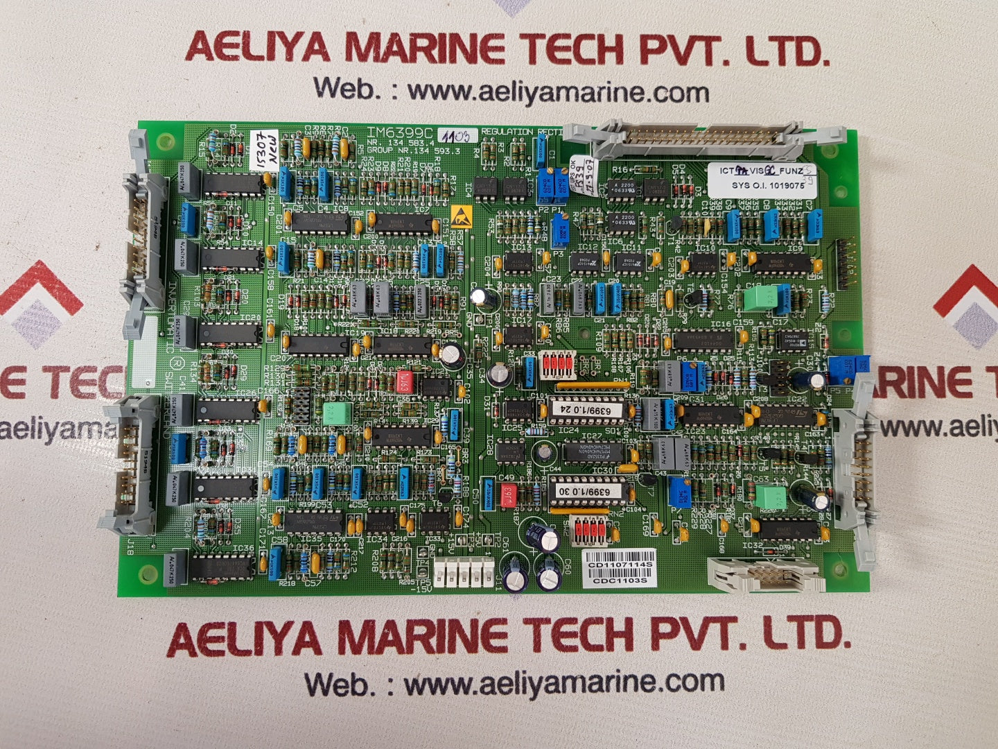 Invertomatic Im6399c regulation rectifier board 134 583.4