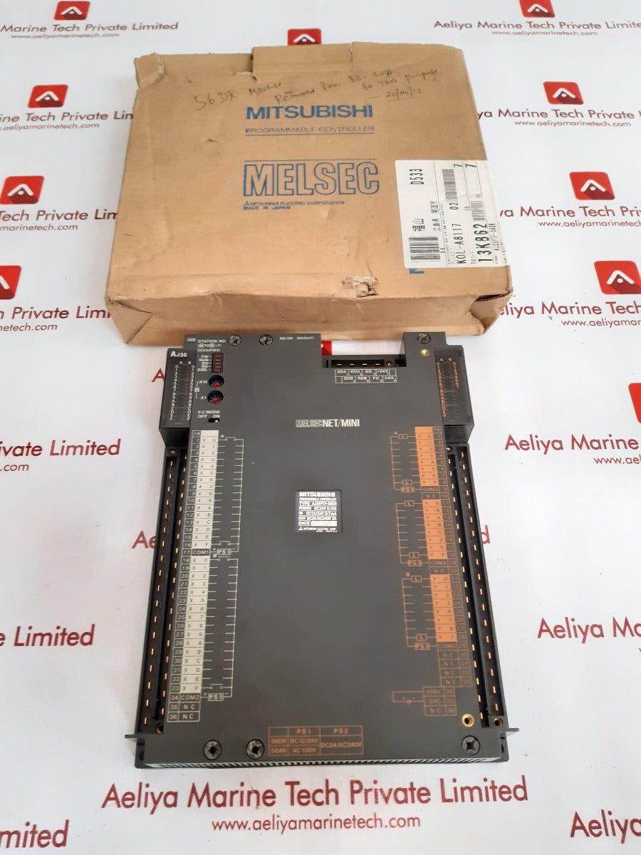 Mitsubishi aj35ptf-56dr programmable controller