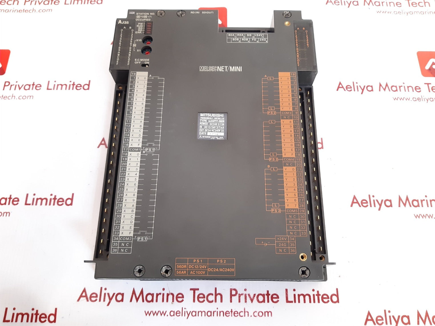 Mitsubishi aj35ptf-56dr programmable controller