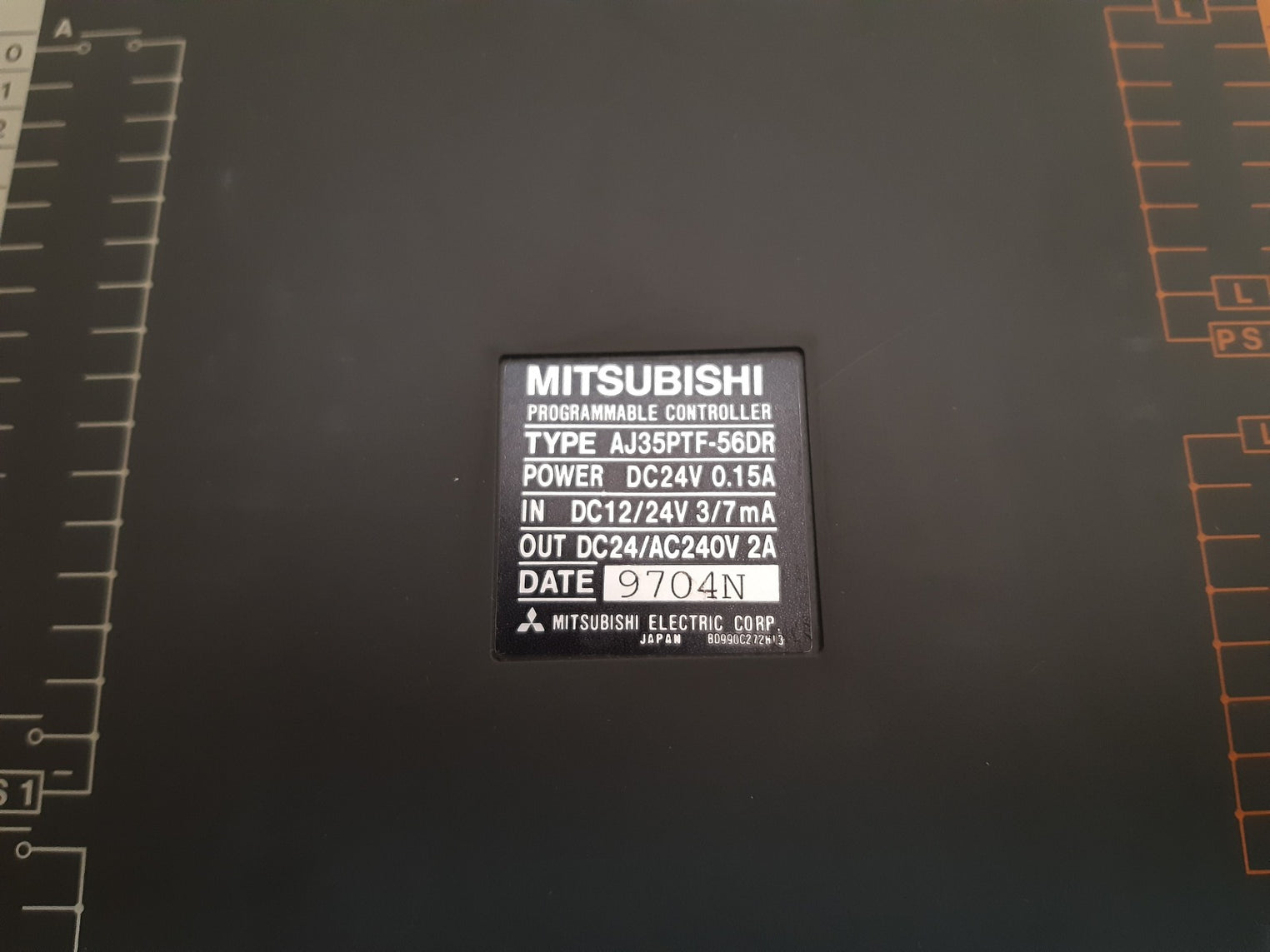 Mitsubishi aj35ptf-56dr programmable controller