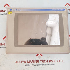 Allen-bradley panel view plus 1000 2711p-rdt10c color touch display module ser a 