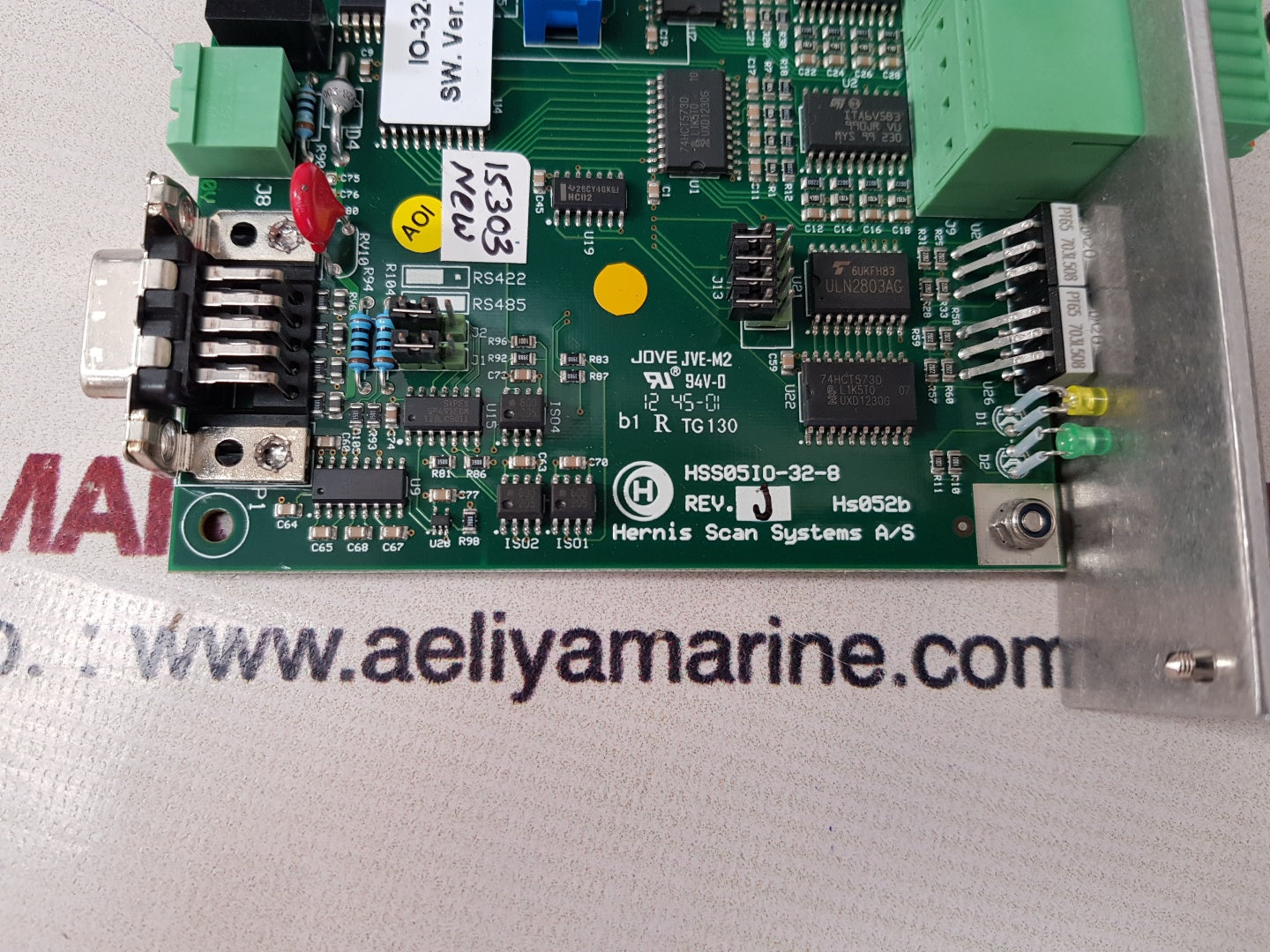 Hernis scan systems hss05 pcb card ver 5.56
