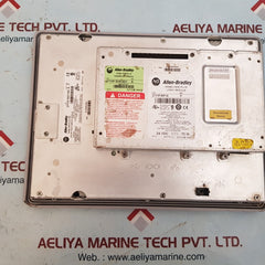 Allen-bradley panel view plus 1000 2711p-rdt10c color touch display module ser a 