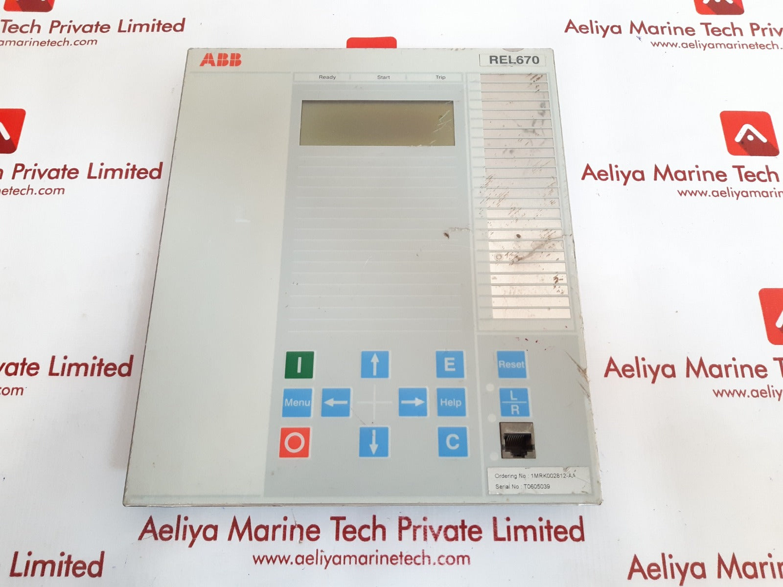 Abb rel670 display 1mrk000008-hb