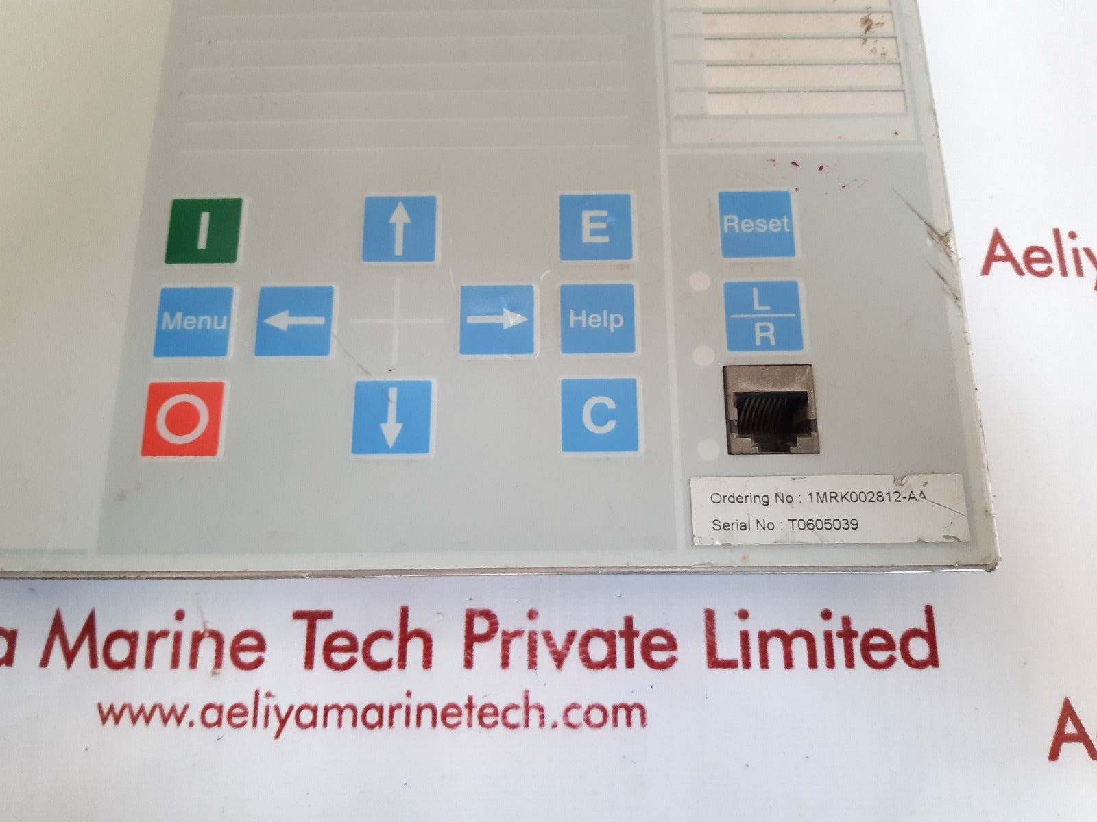 Abb rel670 display 1mrk000008-hb