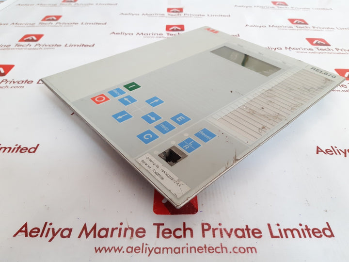 Abb rel670 display 1mrk000008-hb
