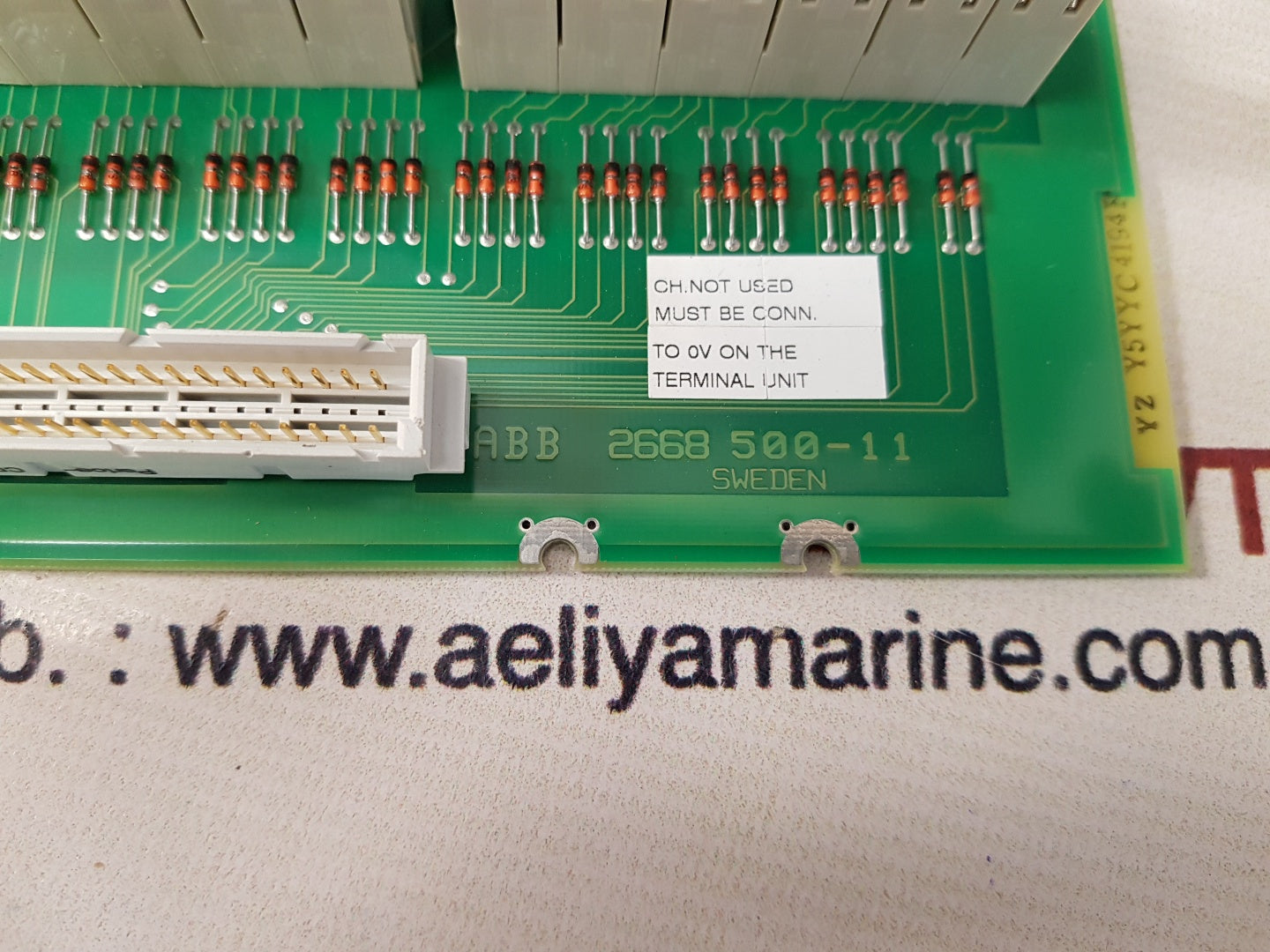 Abb 2668 500-11 terminal unit circuit board