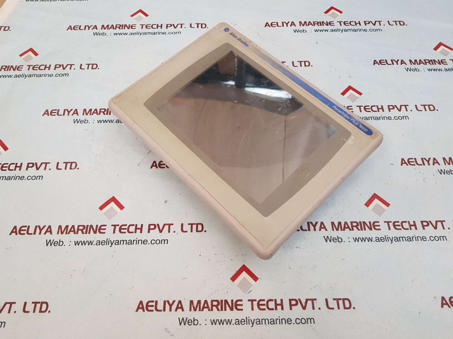 Allen-bradley panel view plus 1000 2711p-rdt10c color touch display module  rev.f 