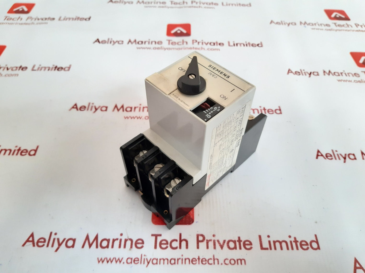 Siemens 3ve3 000-2la00 motor starter protector