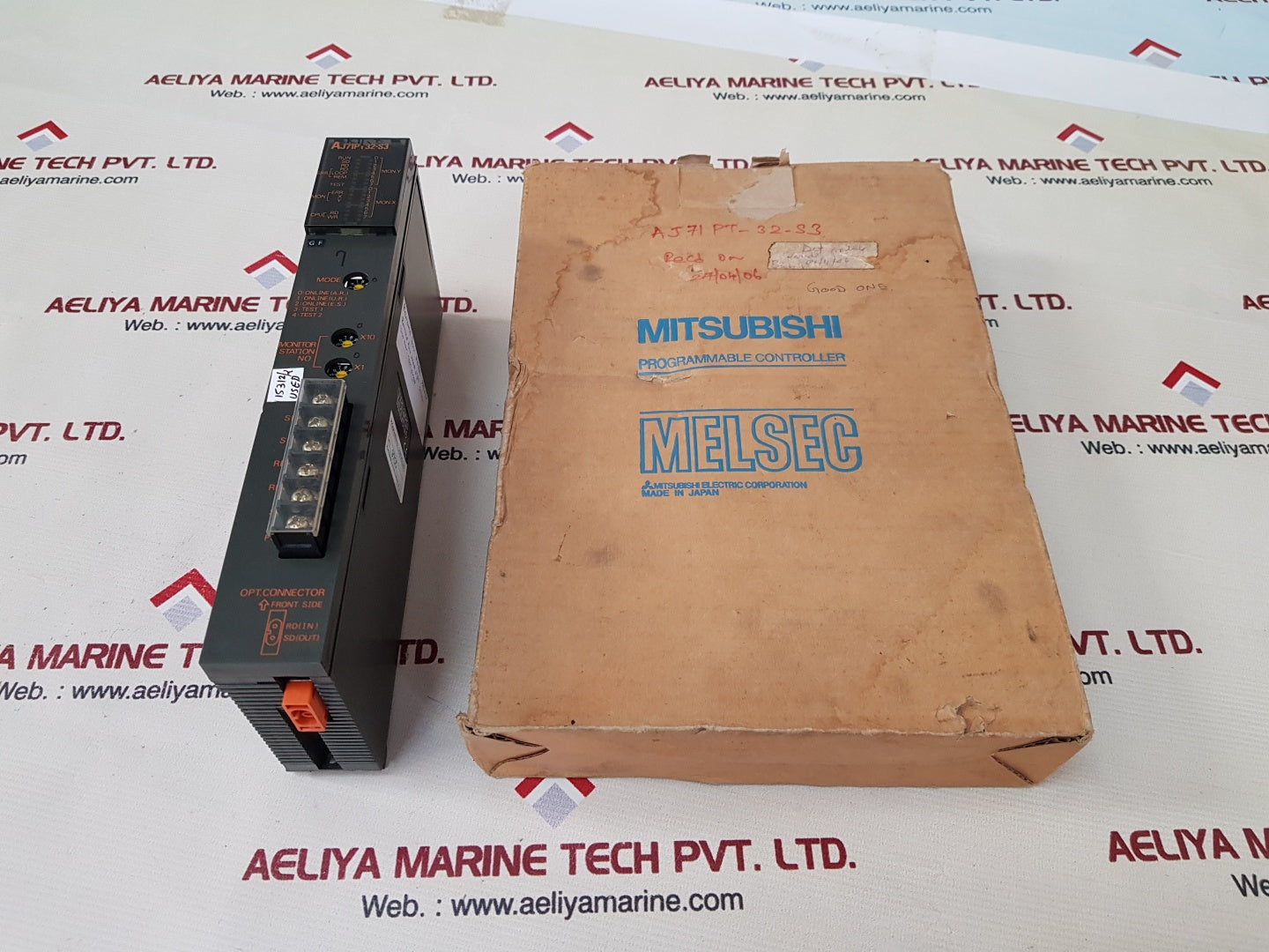 Mitsubishi electric aj71pt32-s3 programmable controller used