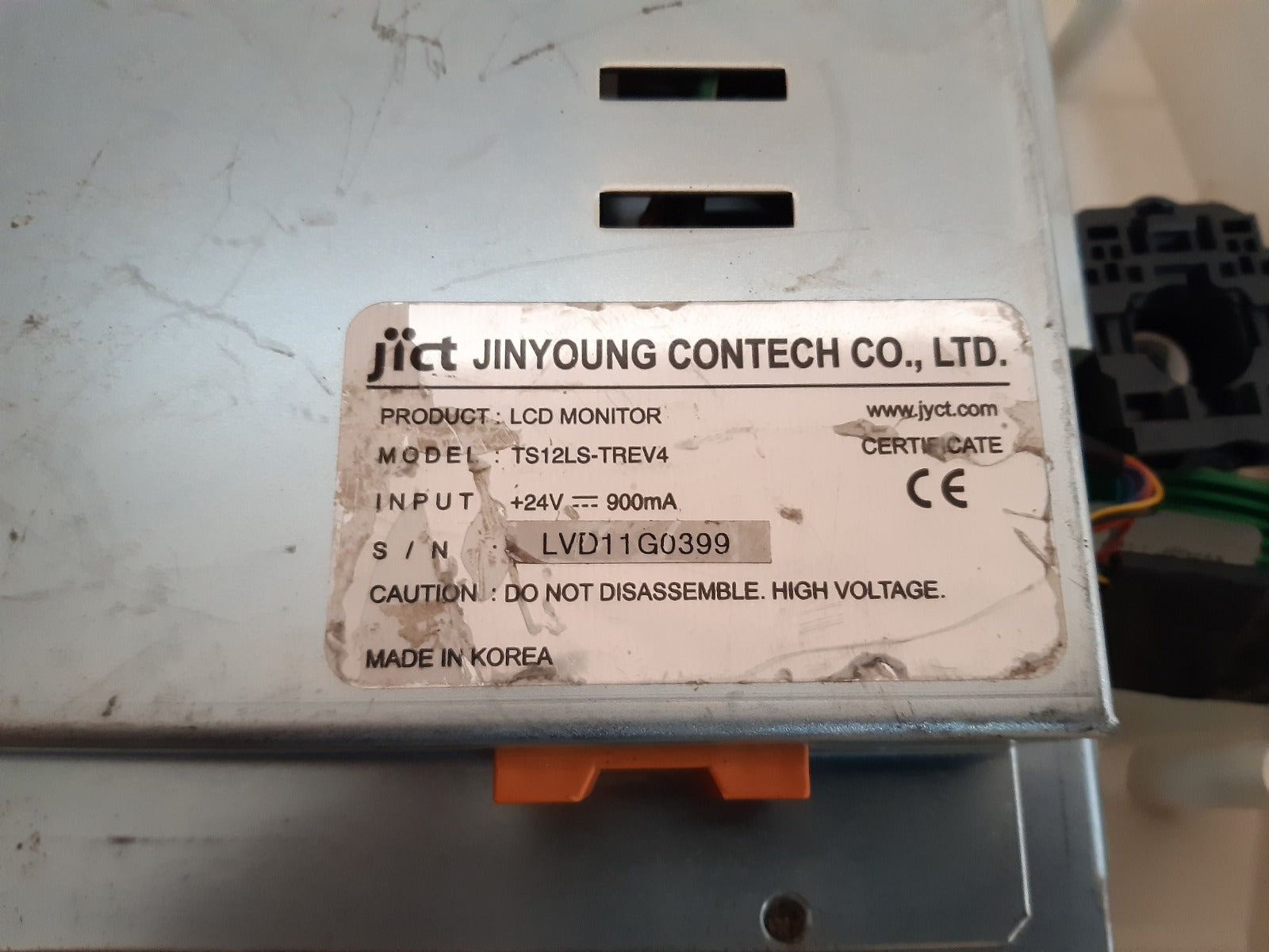 Jinyoung contech ts12ls-trev4 lcd monitor