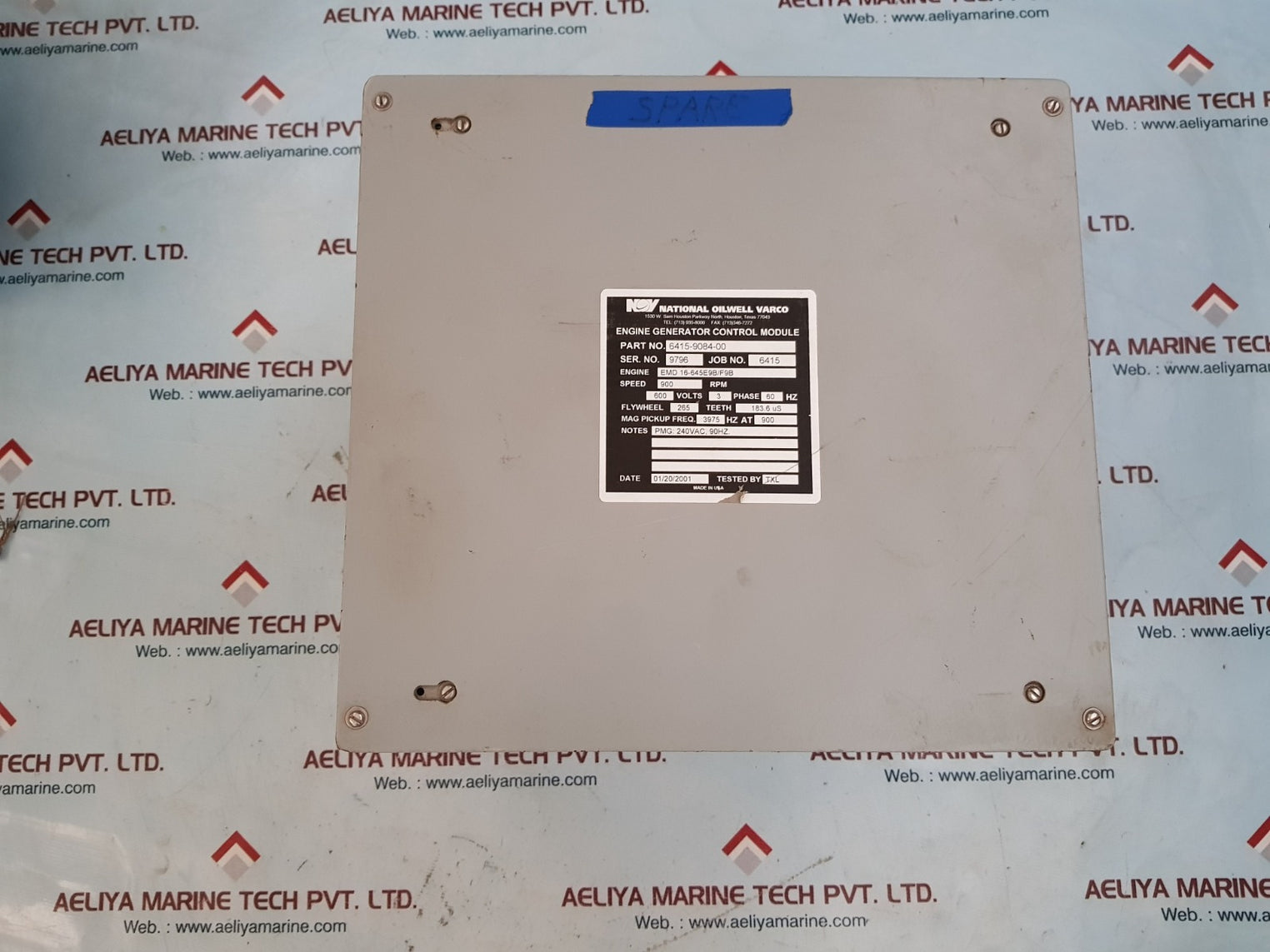 Nov 6415-9084-00 eg-iiip engine generator control module 900rpm