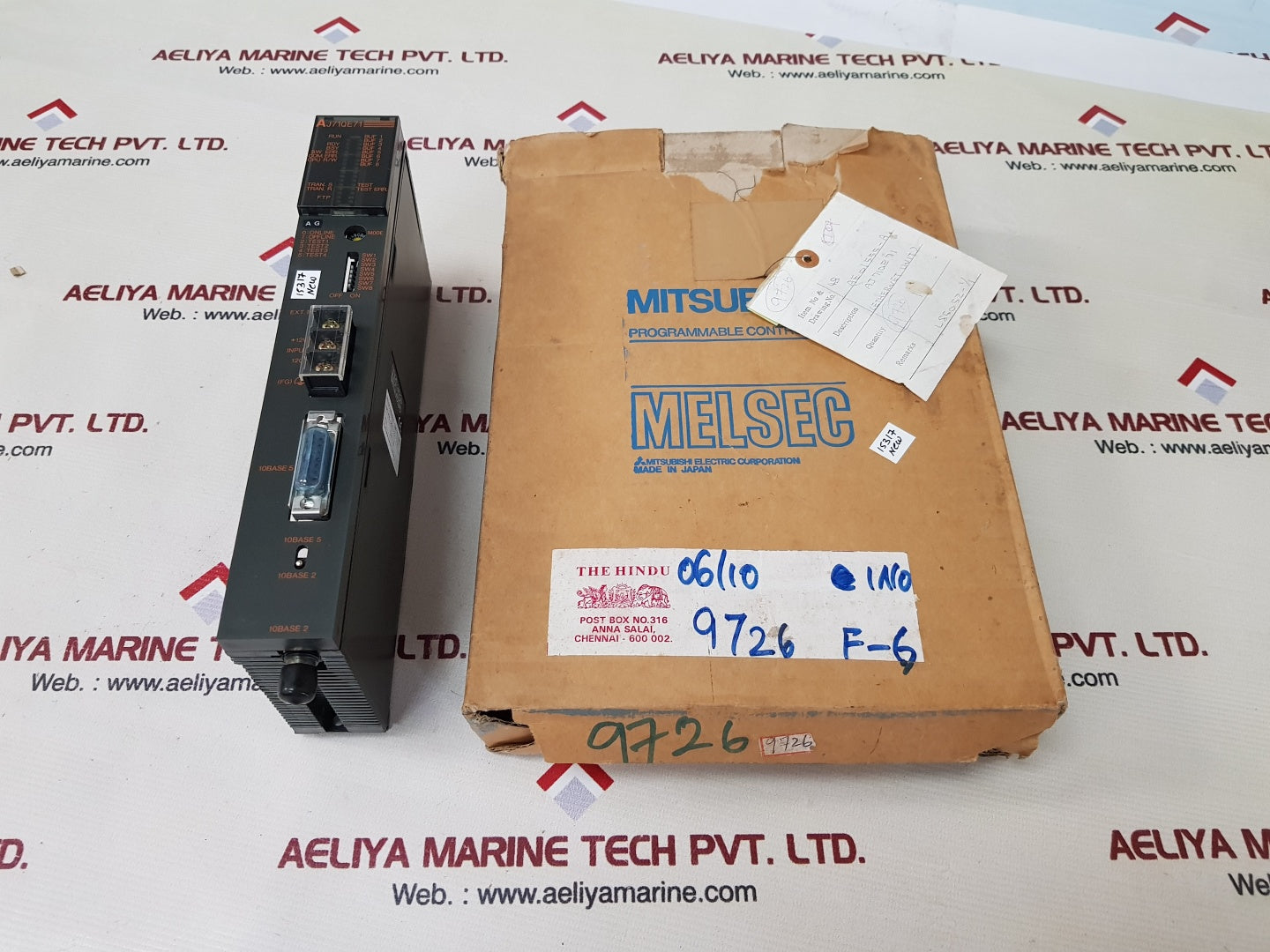 Mitsubishi aj71qe71 programmable controller