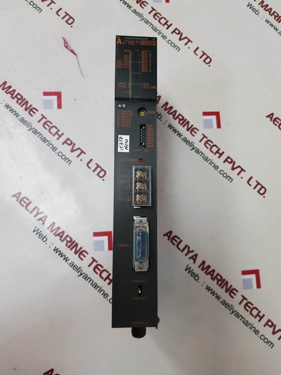 Mitsubishi aj71qe71 programmable controller
