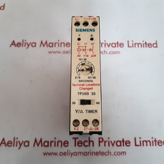 Siemens 7pu60-20-3nj2 time delay relay