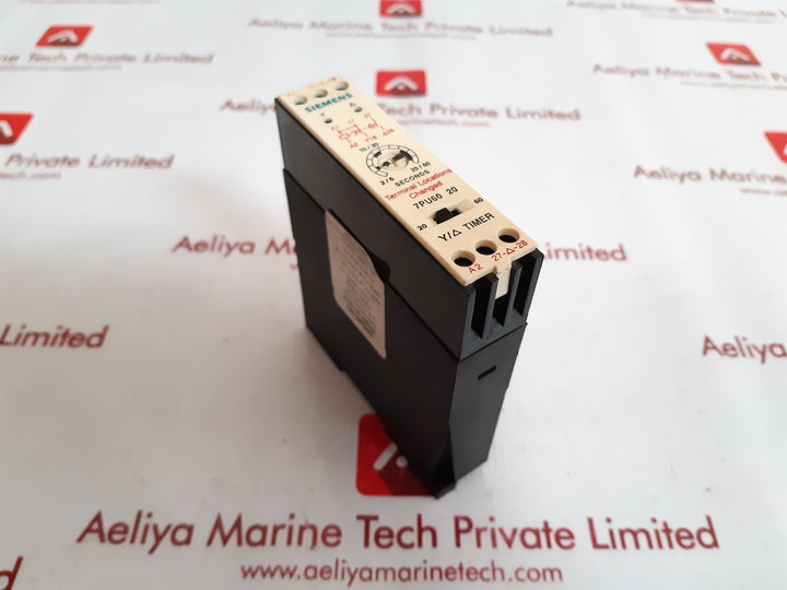 Siemens 7pu60-20-3nj2 time delay relay