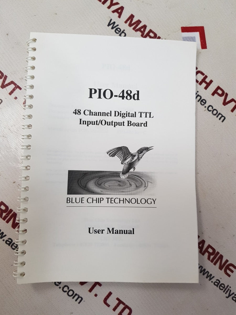 Blue chip pio-48d 48 channel programmable input/output card