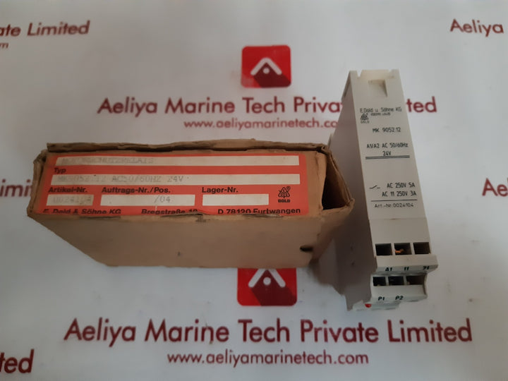 E.dold mk9052.12 motor protection relay