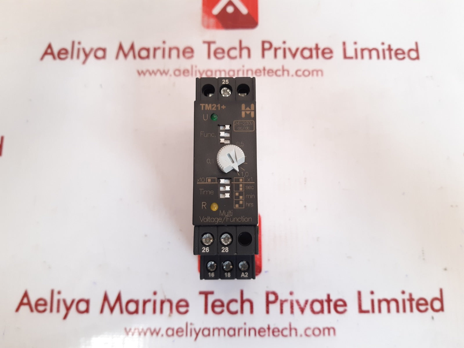 Hiquel tm21+ multi voltage/function relay