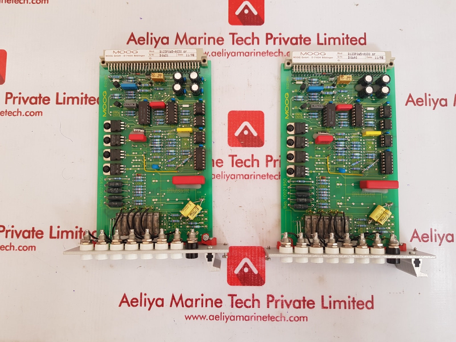 Moog d123f-065-a030 pcb card