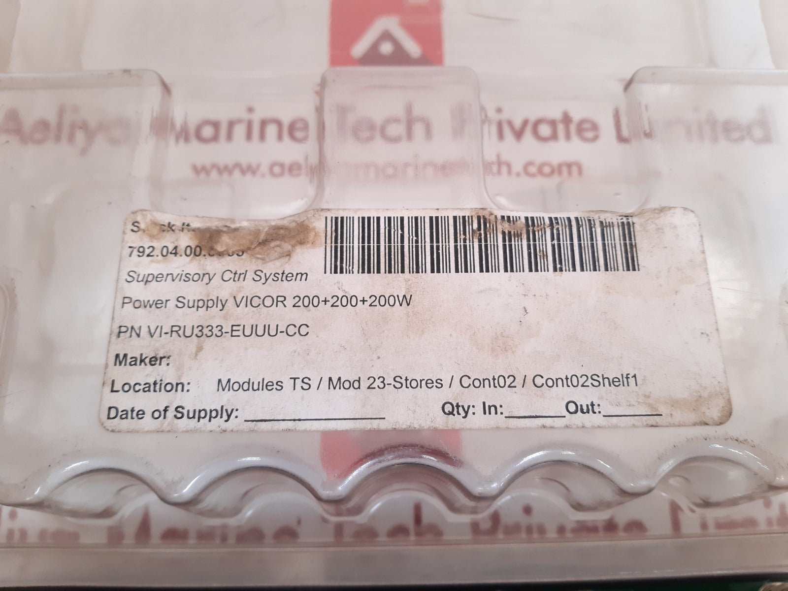 Vicor flat pac vi-ru333-euuu-cc power supply
