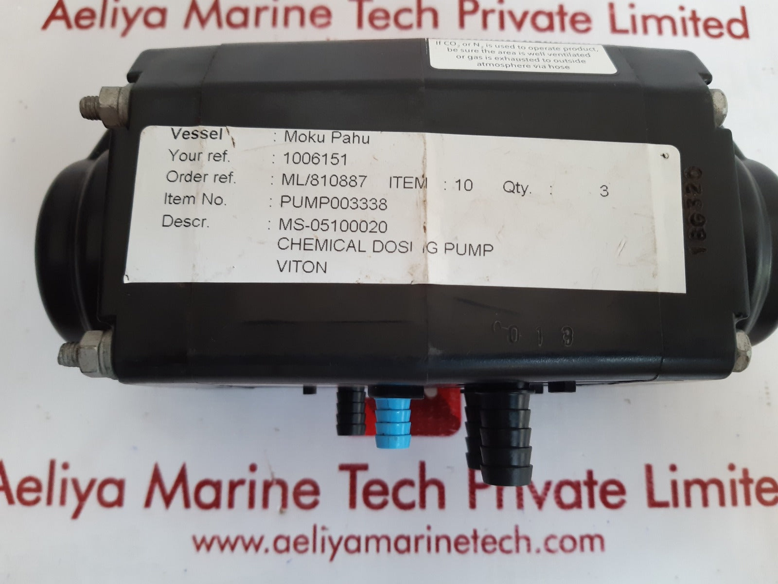 Flojet 5100-020 chemical dosing pump viton ms-05100020