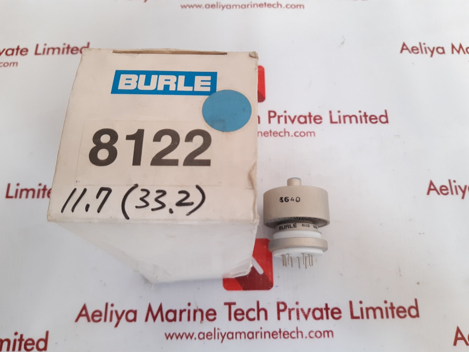 Burle 8122 burle vacuum tube