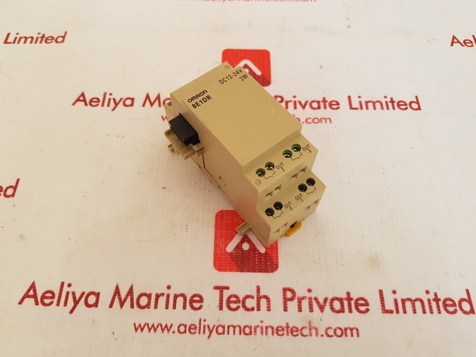 Omron zen-8e1dr plc input/output unit