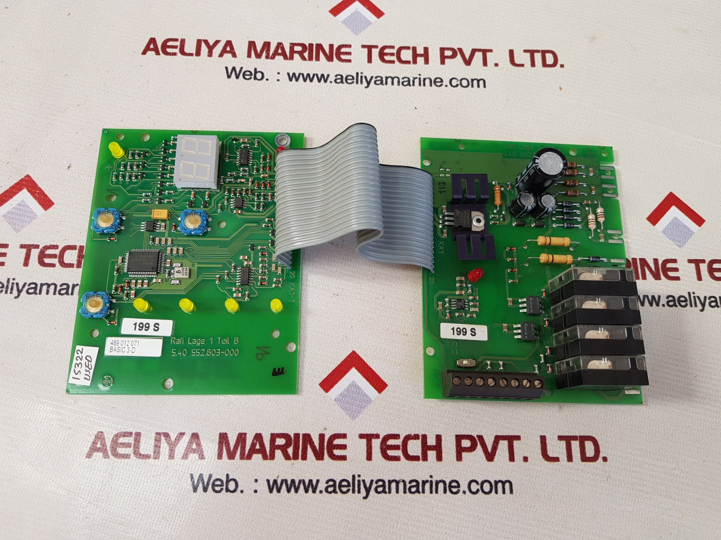 Rafi lage 1 5.40 552.803-000 pcb card 