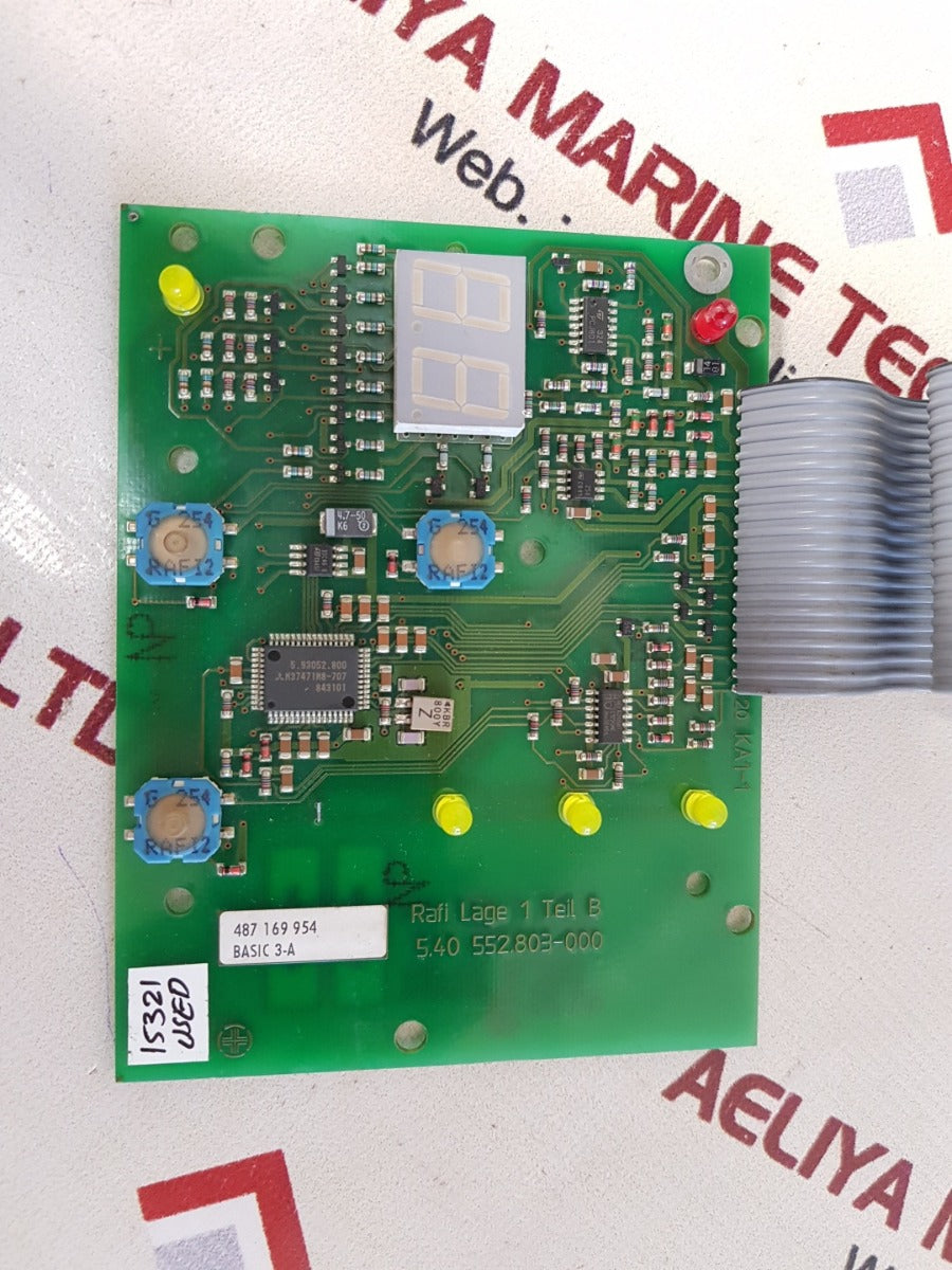 Rafi lage 2 teil 5.40 552.803-000 pcb card
