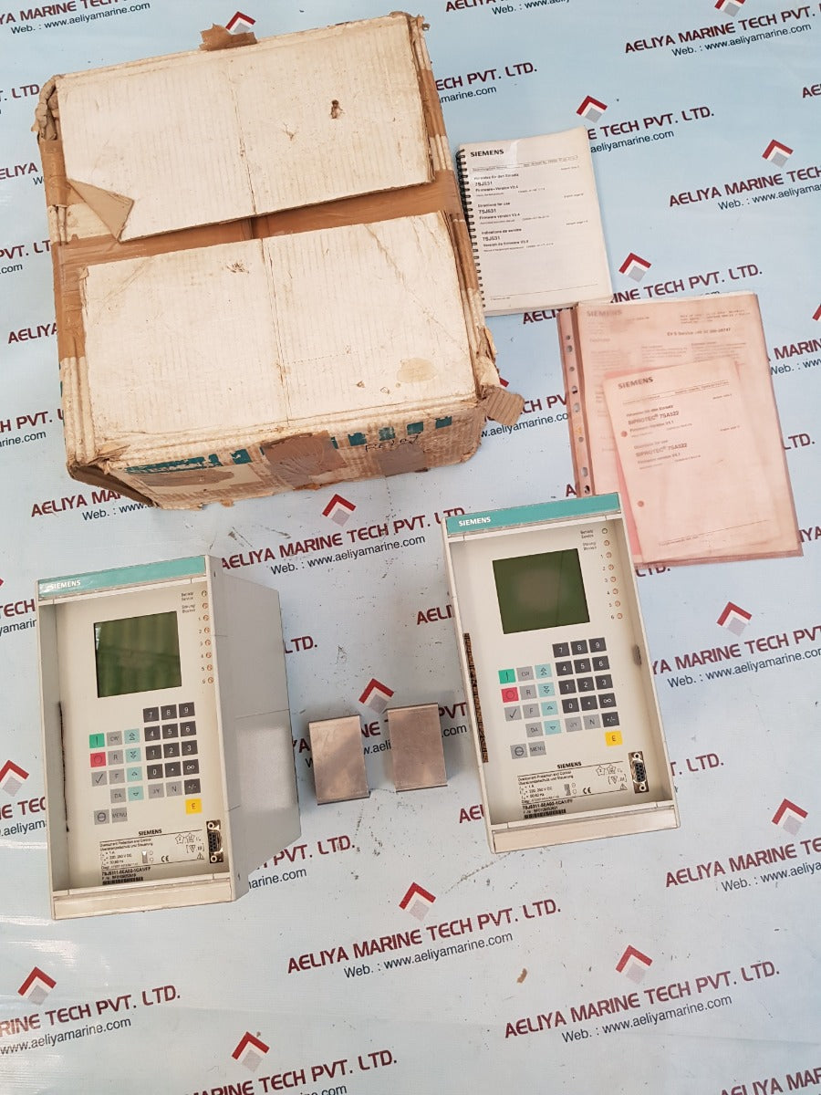 Siemens 7sj5311-5ea02-1ca1/ff overcurrent protection and control relay
